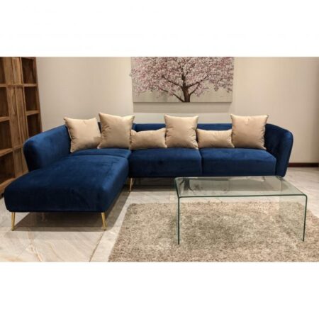 5 Seater Fabric L-Shaped Sofa  Code: LPPF04