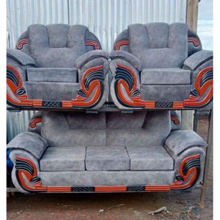 5 Seater Fabric Sofa Set  Code: LPPF079