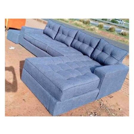 6 Seater Fabric L-Shaped Sofa Set  Code: LPPF108