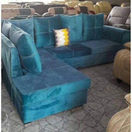 7 Seater Fabric L-Shaped Sofa  Code LPPF083