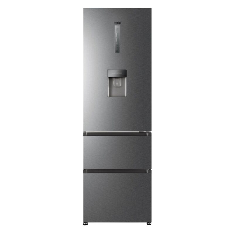 Haier 365 Liters No Frost with Dispenser 3 Doors Fridge