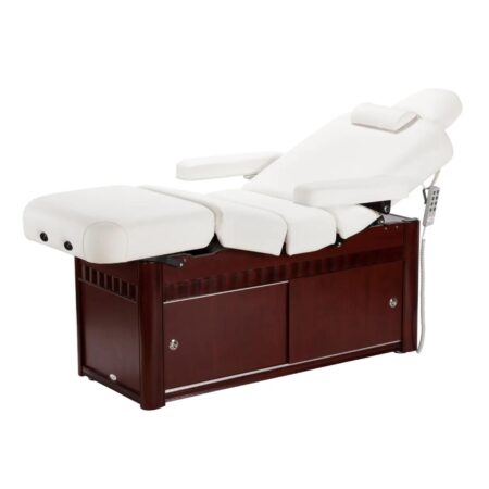 Italian Electric Adjustable Massage Bed with Cabinet  ID113