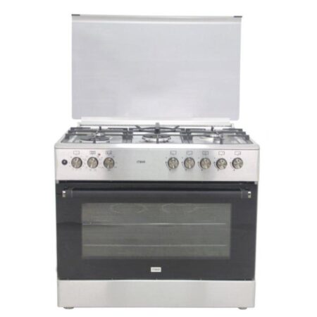Mika 4 Gas + 2 Electric 90×60 Electric Oven Standing Cooker