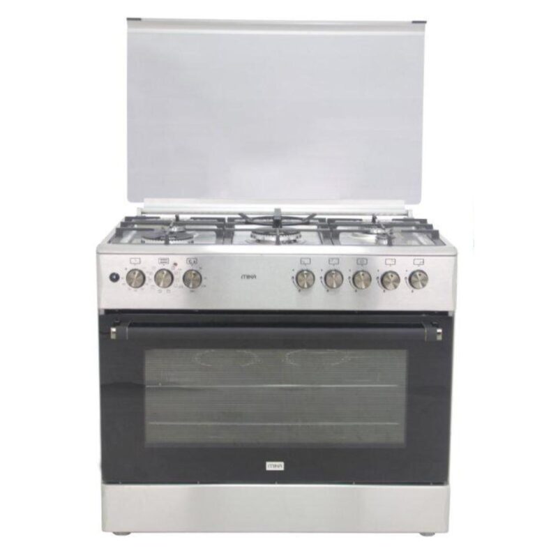 Mika 5 Gas Burners 90×60 Electric Oven Standing Cooker