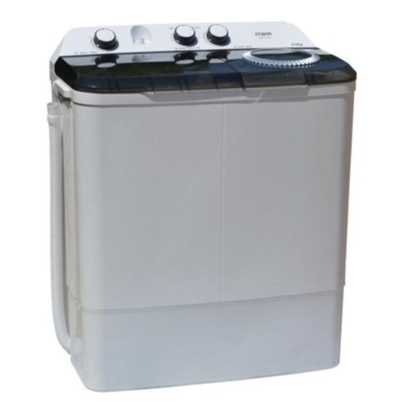 Mika 8Kg Top Load Semi-Automatic Twin Tub Washing Machine
