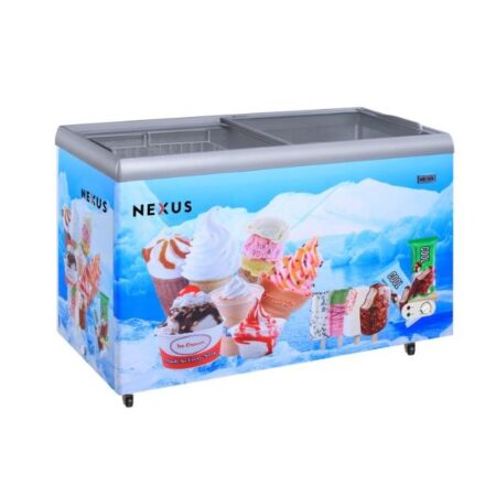 Nexus 355 Liters Glass Door Chest Freezer