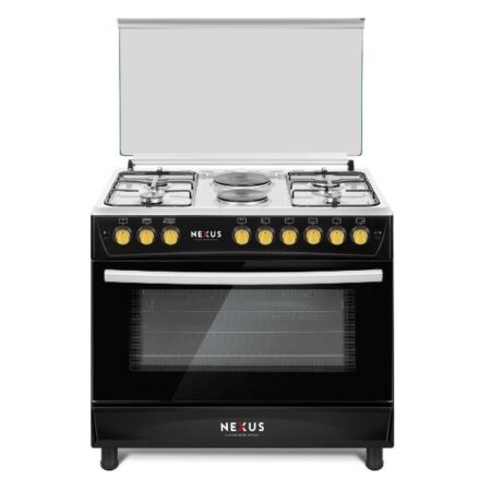 Nexus 4 Gas + 2 Electric 90×60 Electric Oven Standing Cooker