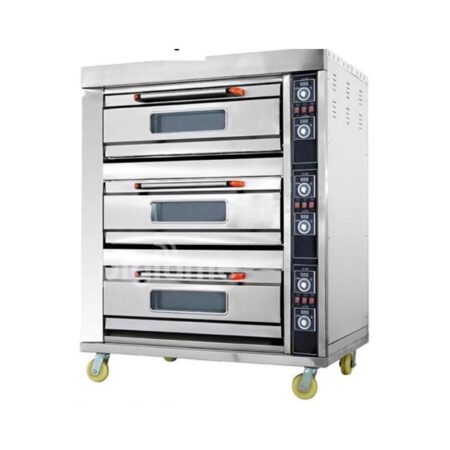 Premier 3 Deck 6 Trays Commercial Bakery Oven