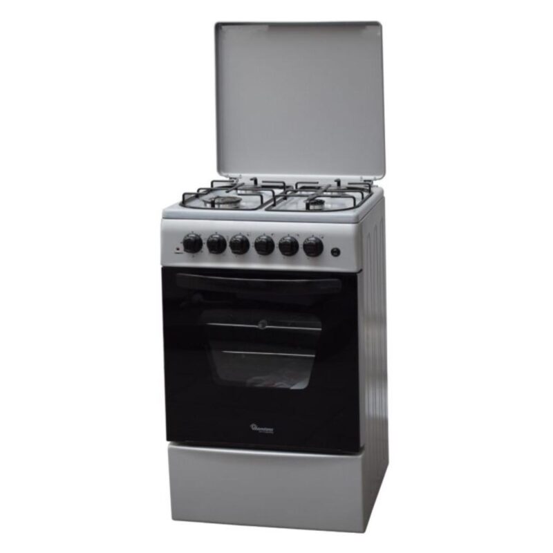 Ramtons 4 Gas Burners 50×50 Electric Oven Standing Cooker