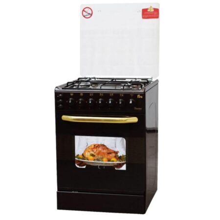 Ramtons 4 Gas Burners 55×55 Gas Oven Standing Cooker