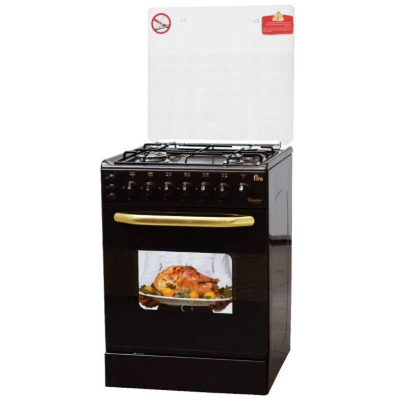 Ramtons 4 Gas Burners 55×55 Gas Oven Standing Cooker