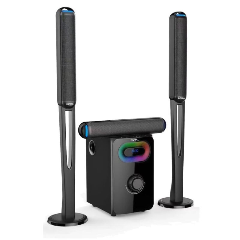 Royal R906 3.1CH 210W RMS Tall Boys Speaker System