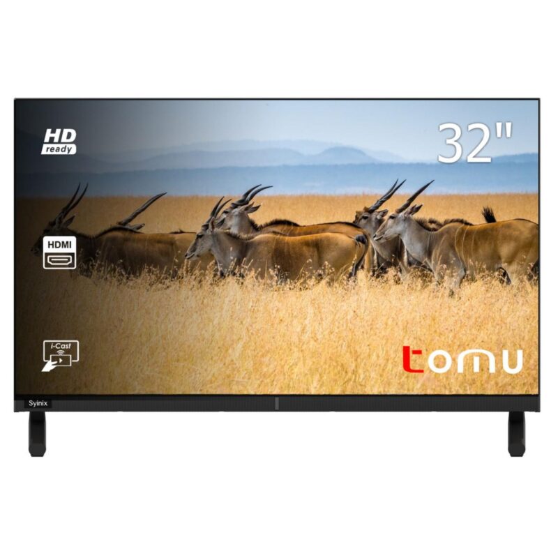 Syinix 32 Inch 32E4M HD Frameless Digital TV