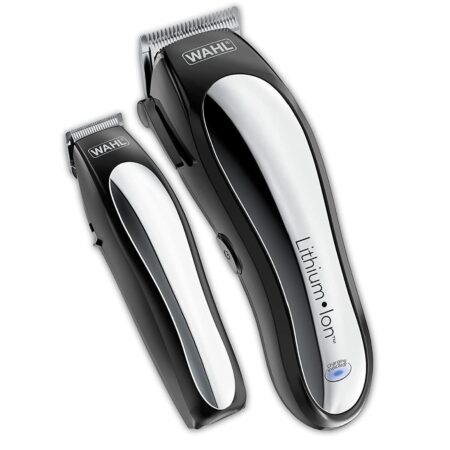 Wahl 79600-2101P Clipper Lithium Ion Cordless Haircutting & Trimming Combo Kit