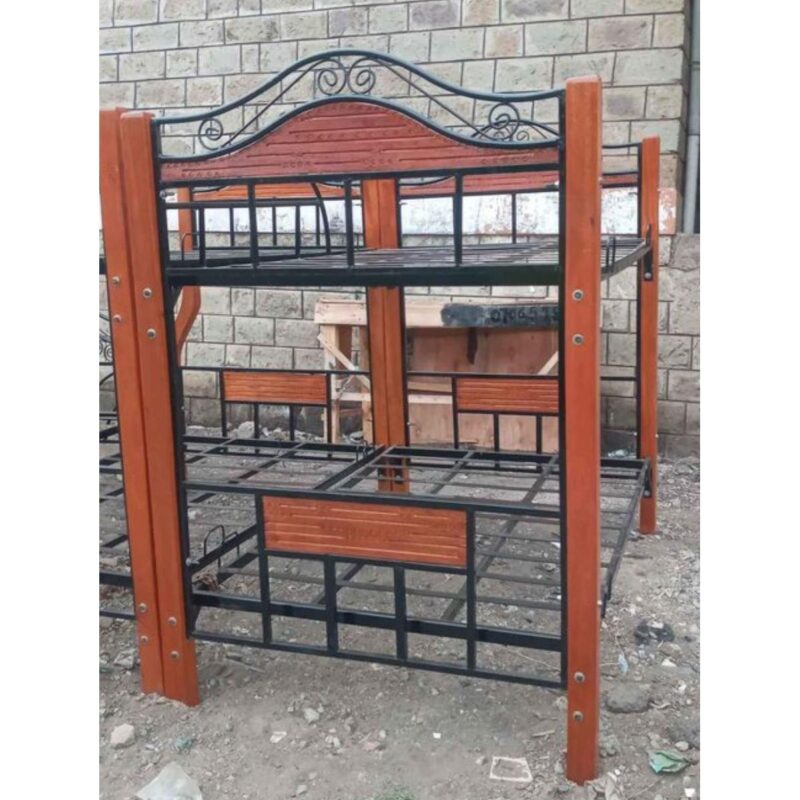 Wooden 4×6/3.5×6 Double Decor Bed  Code: LPPF049