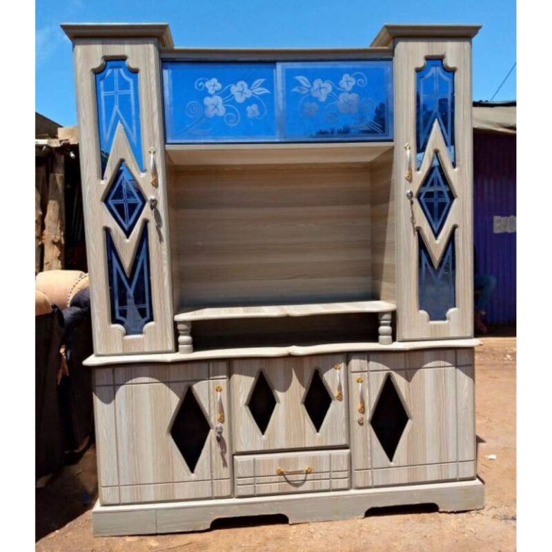 Wooden Entertainment Wall Unit  Code: LPPF66