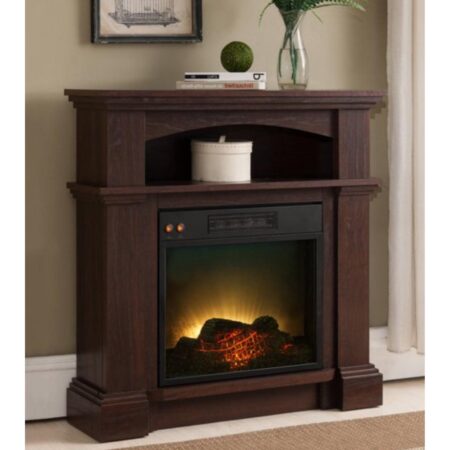 Wooden TV Stand with Electric Fire Place  Code: LPPF62