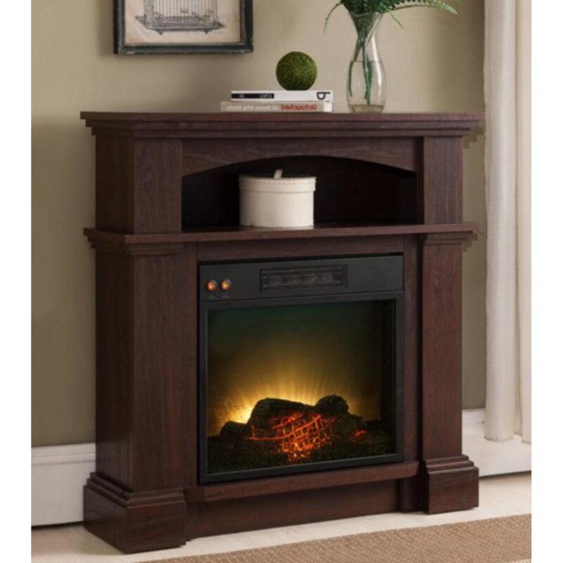 Wooden TV Stand with Electric Fire Place  Code: LPPF62