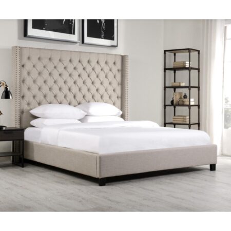 King Size 6×6 Bed + 10? Mattress  Code: LPPF016