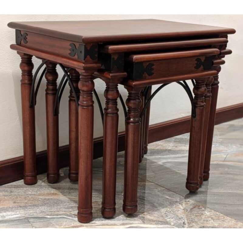 Wooden Nest Table  Code: LPPF035